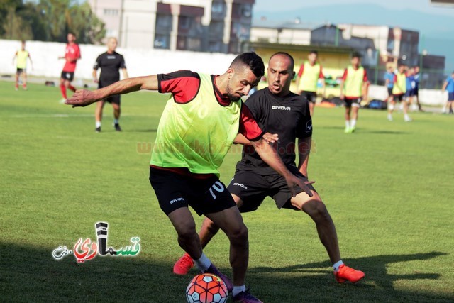 نادي الوحدة كفر قاسم يصل صوفيا ويفتتح التدريب الأول له على ارض ملعب بلوغين                   